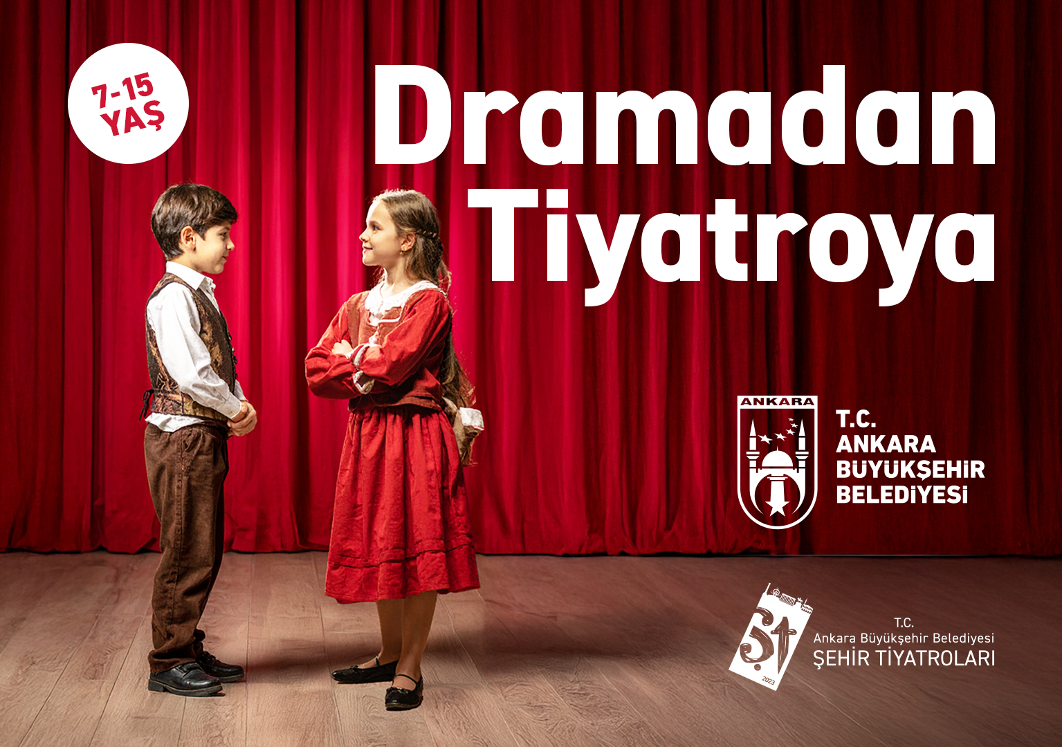 “Dramadan Tiyatroya” Kursu 251 Çocuğu Sahneyle Buluşturdu
